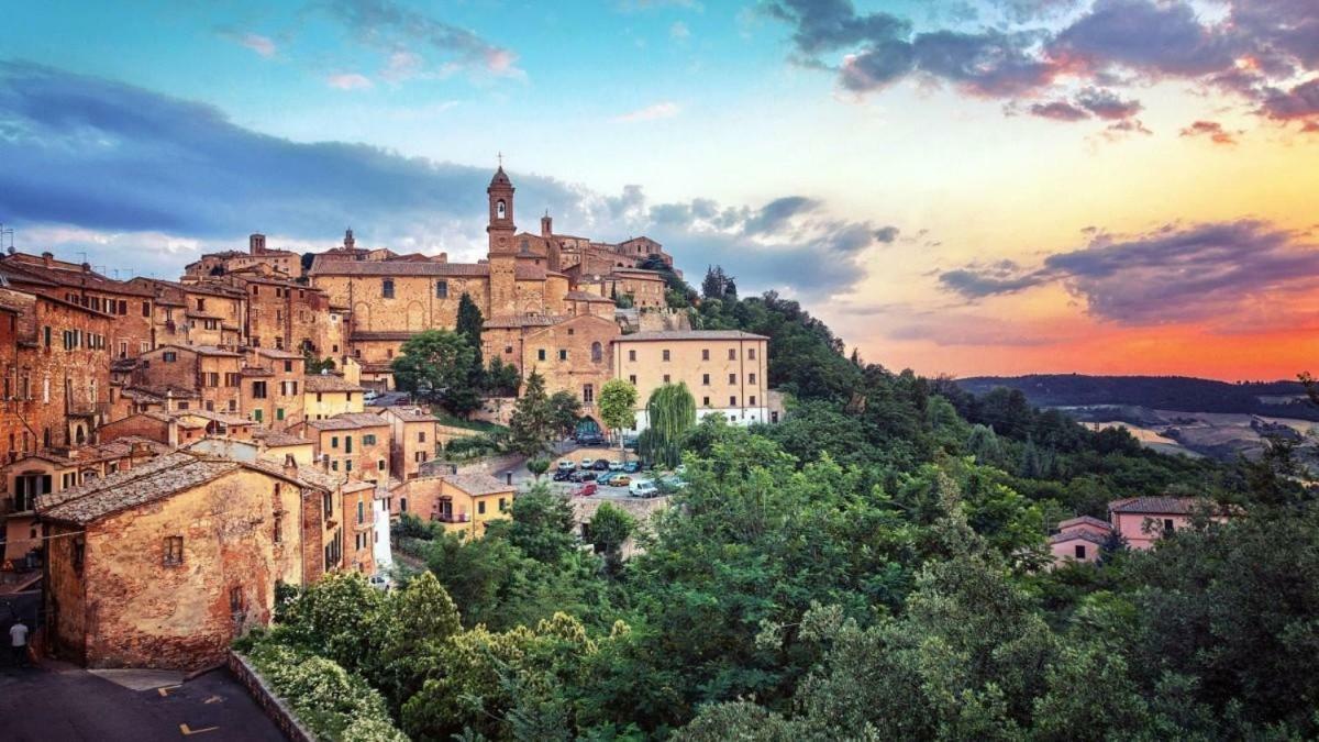 Апартаменты Casa Dante Vivo d'Orcia Экстерьер фото