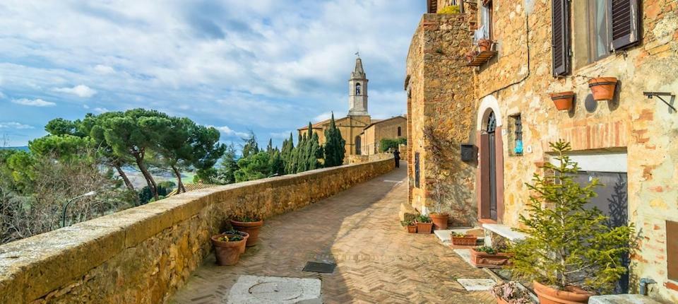 Апартаменты Casa Dante Vivo d'Orcia Экстерьер фото